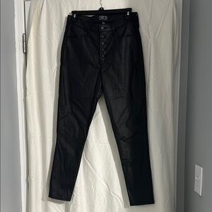 Abercrombie & Fitch High Rise Black Jeans Slim Fit